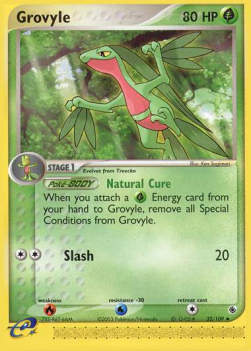 Grovyle (Natural Cure) - EX Ruby & Sapphire (Uncommon) [RS-32]