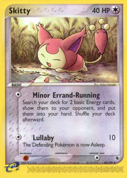 Skitty (Minor Errand-Running) - EX Ruby & Sapphire (Uncommon) [RS-44]