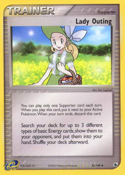 Lady Outing - EX Ruby & Sapphire (Uncommon) [RS-83]