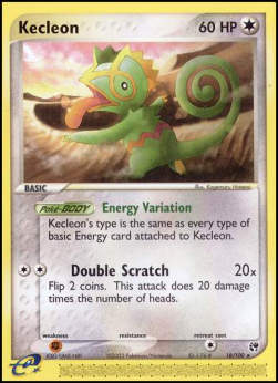 Kecleon - EX Sandstorm (Rare) [SS-18]