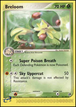 Breloom - EX Sandstorm (Uncommon) [SS-33]