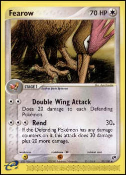 Fearow - EX Sandstorm (Uncommon) [SS-37]