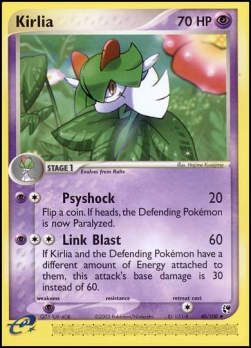 Kirlia - EX Sandstorm (Uncommon) [SS-40]