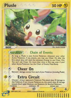 Plusle - EX Dragon (Holo Rare) [DR-8]