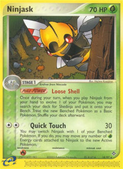 Ninjask - EX Dragon (Rare) [DR-18]