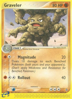 Graveler (Magnitude) - EX Dragon (Uncommon) [DR-30]