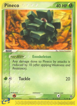 Pineco - EX Dragon (Common) [DR-71]