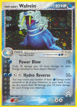Team Aqua's Walrein - EX Team Magma vs Team Aqua (Holo Rare) [MA-6]