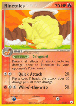 Ninetales - EX Hidden Legends (Rare) [HL-22]
