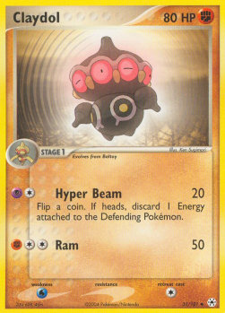 Claydol - EX Hidden Legends (Uncommon) [HL-31]