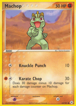 Machop - EX Hidden Legends (Common) [HL-64]