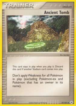 Ancient Tomb - EX Hidden Legends (Uncommon) [HL-87]