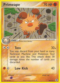 Primeape - EX FireRed & LeafGreen (Rare) [FL-28]