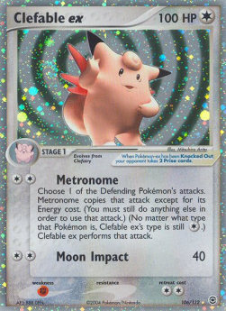 Clefable ex - EX FireRed & LeafGreen (Ultra Rare) [FL-106]