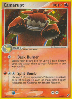 Camerupt - EX Deoxys (Holo Rare) [DX-4]