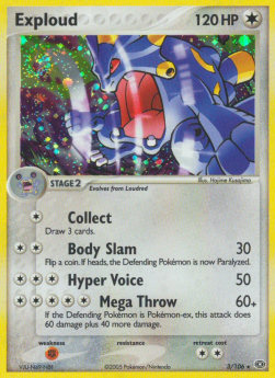 Exploud - EX Emerald (Holo Rare) [EM-3]