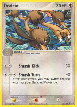 Dodrio - EX Emerald (Uncommon) [EM-26]