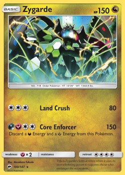 Zygarde - Burning Shadows (Holo Rare) [BUS-100]