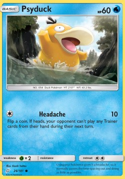 Psyduck - Team Up (Common) [TEU-26]