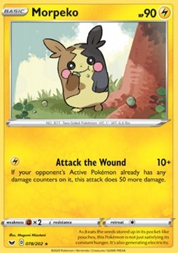 Morpeko - Sword & Shield (Rare) [SSH-78]