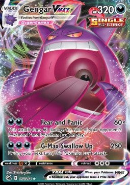 Gengar VMAX - Fusion Strike (Ultra Rare) [FST-157]