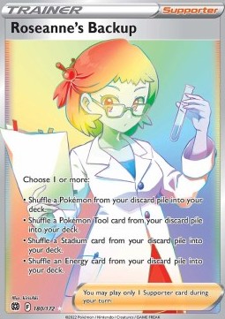 Roseanne's Backup - Brilliant Stars (Secret Rare) [BRS-180]