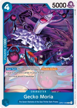 Gecko Moria (OP01-068) - Romance Dawn (Rare) [OP01-068]