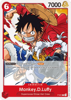Monkey.D.Luffy (P-001) (V.2) - Promos (Promo) [P-001]