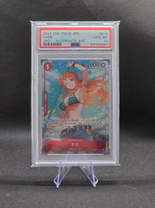 PSA 10 Nami OP01-016 Romance Dawn Japanese