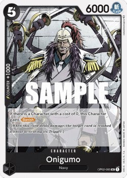 Onigumo (OP02-095) - Paramount War (Uncommon) [OP02-095]