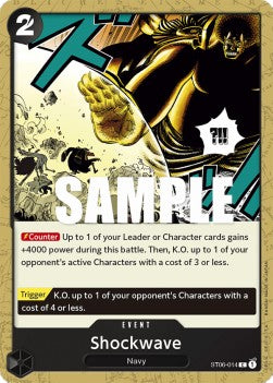 Shockwave (ST06-014) - Starter Deck: Absolute Justice (Common) [ST-06-014]