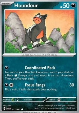 Houndour - Obsidian Flames (Common) [OBF-131]