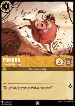 Pumbaa - Friendly Warthog - The First Chapter (Common) [1TFC-17]
