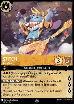Stitch - Rock Star - The First Chapter (Super Rare) [1TFC-23]