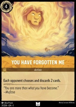 You Have Forgotten Me - The First Chapter (Uncommon) [1TFC-31]