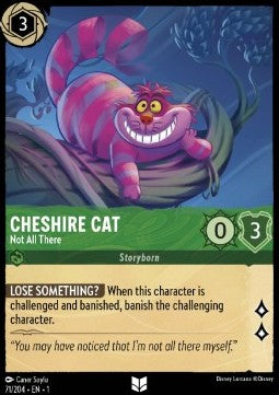 Cheshire Cat - Not All There - The First Chapter (Uncommon) [1TFC-71]