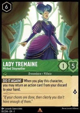 Lady Tremaine - Wicked Stepmother - The First Chapter (Rare) [1TFC-85]