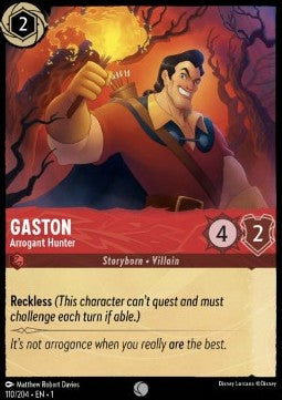 Gaston - Arrogant Hunter - The First Chapter (Common) [1TFC-110]