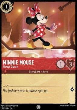 Minnie Mouse - Always Classy - The First Chapter (Common) [1TFC-116]