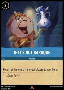 If It's Not Baroque - The First Chapter (Rare) [1TFC-162]