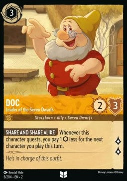 Doc - Leader of the Seven Dwarfs - Rise of the Floodborn (Uncommon) [2ROF-5]