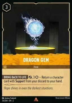 Dragon Gem - Rise of the Floodborn (Rare) [2ROF-33]
