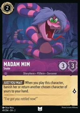 Madam Mim - Snake - Rise of the Floodborn (Uncommon) [2ROF-49]
