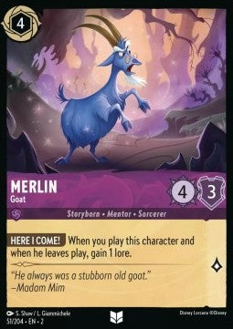 Merlin - Goat - Rise of the Floodborn (Uncommon) [2ROF-51]