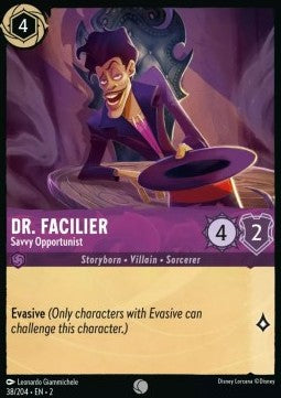 Dr. Facilier - Savvy Opportunist - Rise of the Floodborn (Common) [2ROF-38]