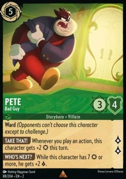 Pete - Bad Guy (V.1) - Rise of the Floodborn (Rare) [2ROF-88]