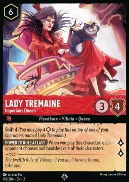 Lady Tremaine - Imperious Queen (V.1) - Rise of the Floodborn (Super Rare) [2ROF-110]