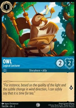 Owl - Logical Lecturer - Rise of the Floodborn (Common) [2ROF-156]