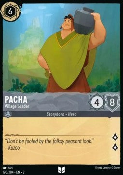 Pacha - Village Leader - Rise of the Floodborn (Uncommon) [2ROF-190]