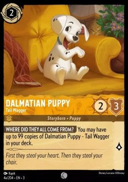 Dalmatian Puppy - Tail Wagger (V.1) - Into the Inklands (Common) [3INK-4a]